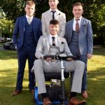 Lewis scooter & 3 lads